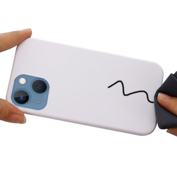 Flydende Silikone MagSafe Magnetic Case iPhone 12 Pro Max - Vit