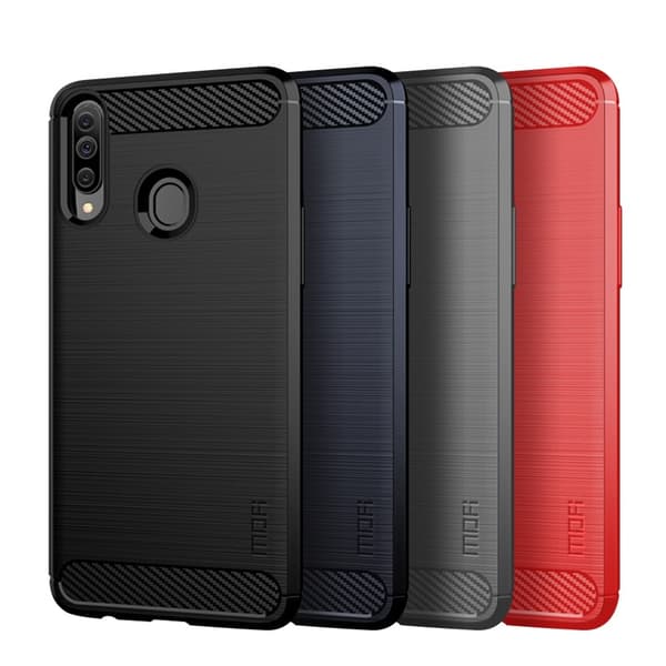 MOFI Carbon Fiber Samsung Galaxy A20s - Blå Blue