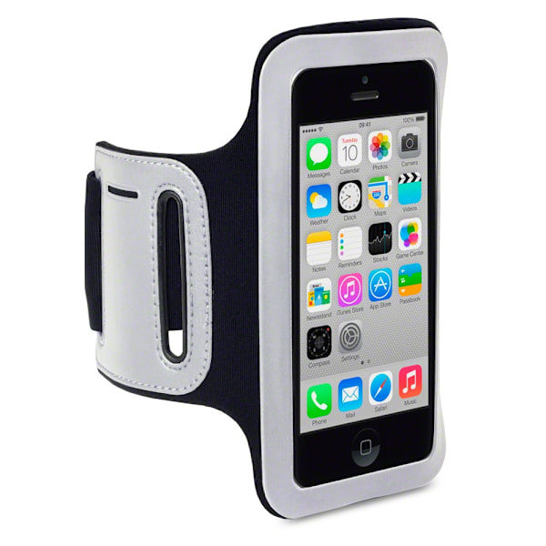 Sportsarmband till Apple iPhone 5C (Svart) Svart
