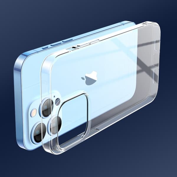 X-LEVEL Mobilskal till iPhone 15 Pro Transparent Ultra Tunnt Klar