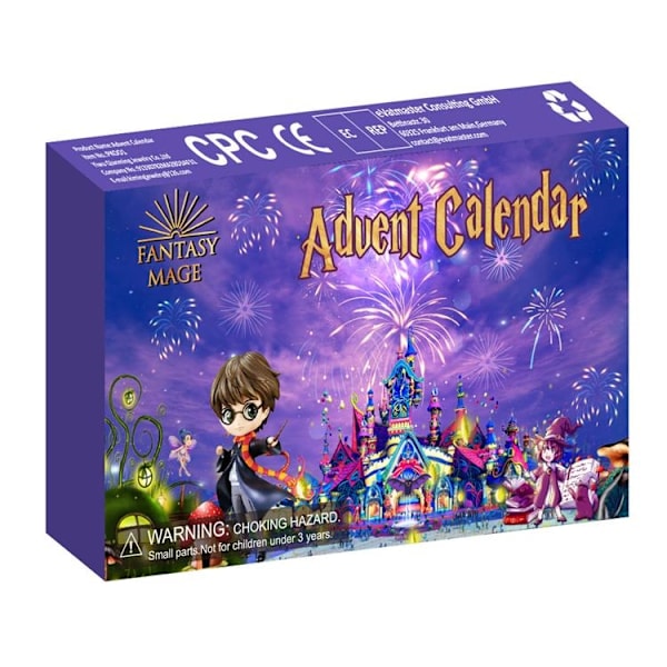Adventskalender 2024 - Julkalender Fantasy Magic multifärg