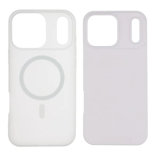 Mobilskal till iPhone 17 Pro Magsafe Frosted - Vit Vit
