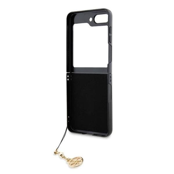 Guess Galaxy Z Flip 5 Mobilskal 4G Charms Collection - Grå Grå
