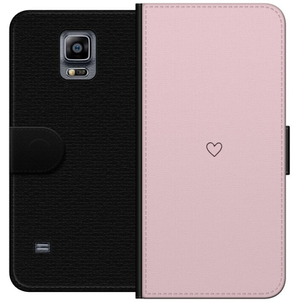 Plånboksfodral till Samsung Galaxy Note 4 med Litet Hjärta
