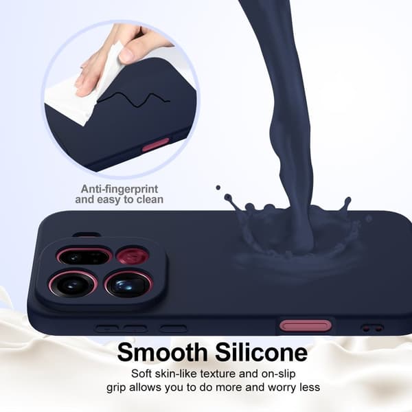 Mobilskal till Oppo Find X9 Pro 5G Silikon Anti-Drop - Blå