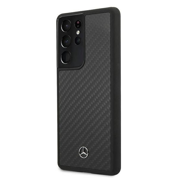 Mercedes Carbon Dynamic Line Skal Galaxy S21 Ultra  - Svart Svart