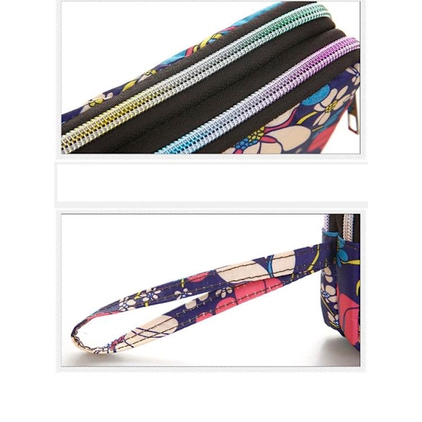 Universala Fodral Multi Zipper - Flerfärgad