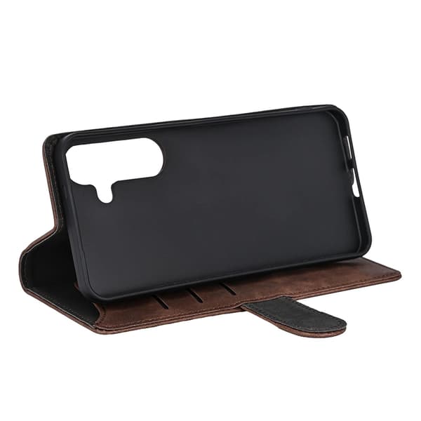 GEAR Plånboksfodral för Galaxy S26 Plus 3 Kortfack - Brun Brun