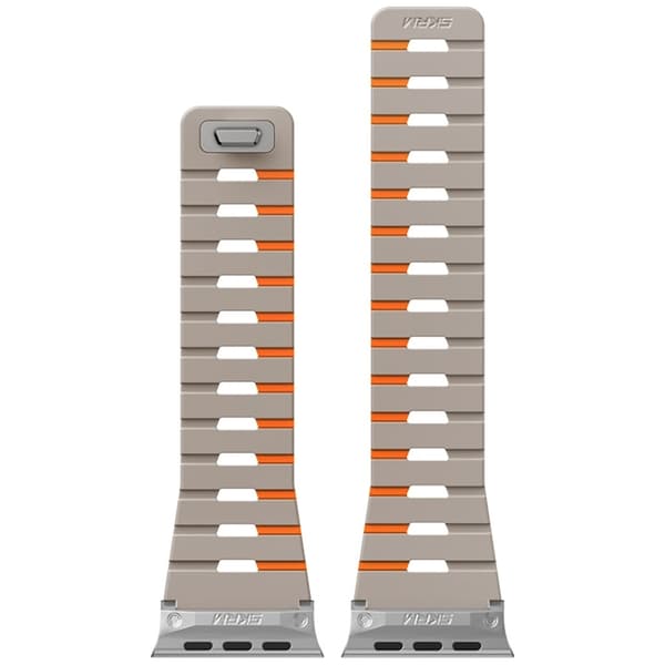 Skinarma Apple Watch 49/46/45/44 Armband Gemini - Grå Grå