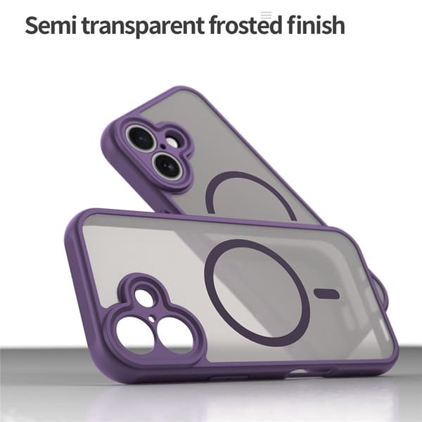 Mobilskal till iPhone 17 MagSafe Anti Drop - Lila Lila