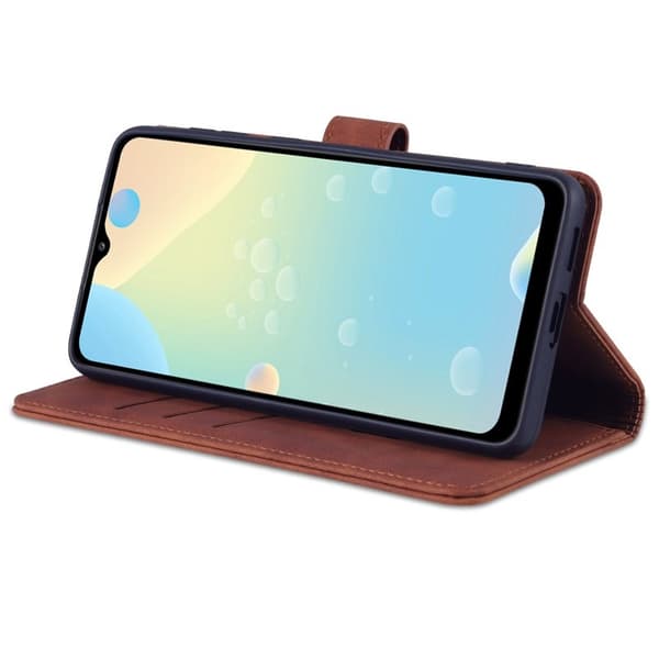 AZNS Samsung Galaxy A53 5G Plånboksfodral Konstläder - Brun