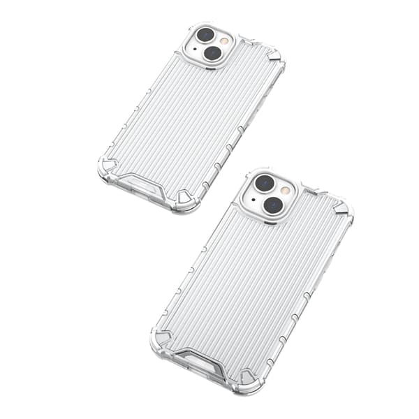iPhone 14 Skal Ombre Protect - Rosa/Blå Blå