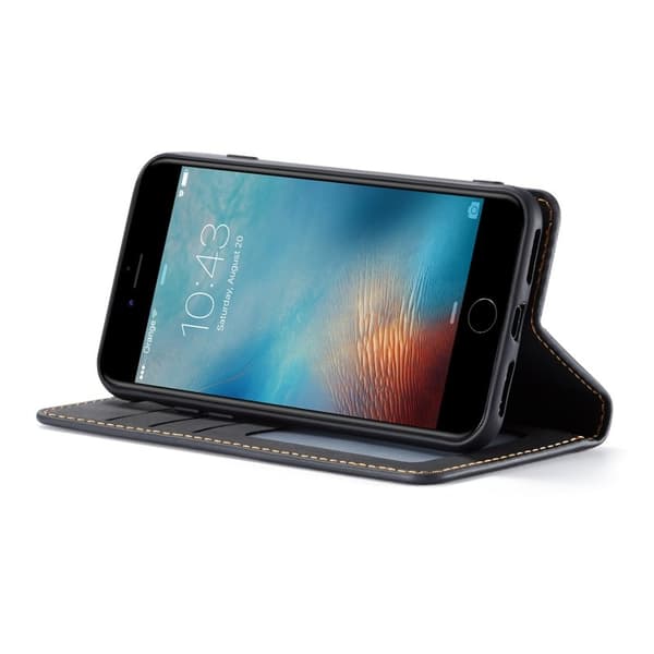 FORWENW Fantasy Series iPhone 7/8/SE Plånboksfodral Konstläder - Svart