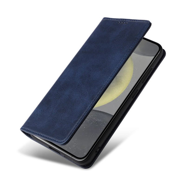 Plånboksfodral för Samsung Galaxy S26 Plus RFID Blocking Konstläder - Blå