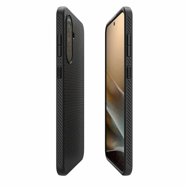 Spigen telefonetui til Galaxy A36 5G Liquid Air - Matt Sort Svart