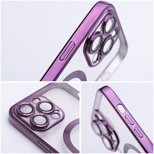 Telefontaske til iPhone 16 Pro MagSafe Electro - Lilla Lila