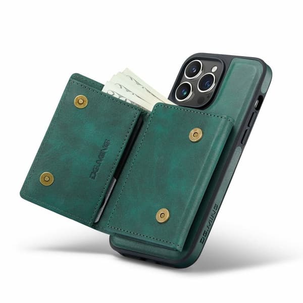 DG.MING M6 Series Mobilskal till iPhone 13 Pro Magnetiskt Grön