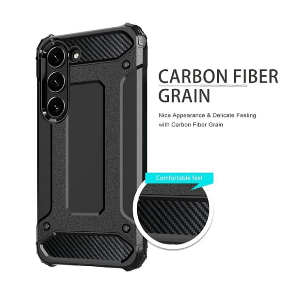 Mobilskal till Galaxy S23 Plus Tough Armor - Svart Svart