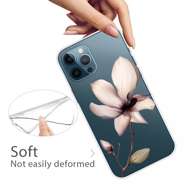 iPhone 14 Pro Skal TPU - Blommor