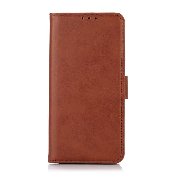 Samsung Galaxy S26 Plånboksfodral Konstläder Med Ställ - Brun