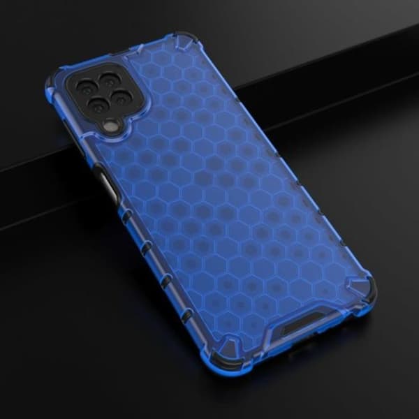 Mobilskal till Galaxy A22 4G HoneyComb - Blå