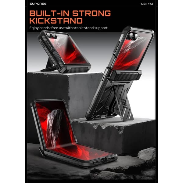 SupCase Mobilskal För Galaxy Z Flip 8 Unicorn Beetle Pro - Svart Svart