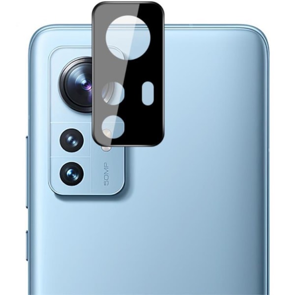 IMAK Kameralinsskydd i Härdat glas Xiaomi 12 Pro - Svart