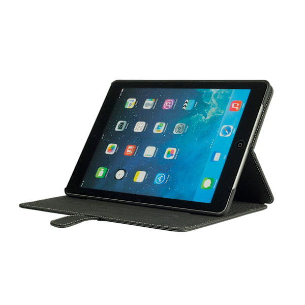 ONSALA Tabletfodral Skinn Svart iPad 9,7" 2017/2018 Svart