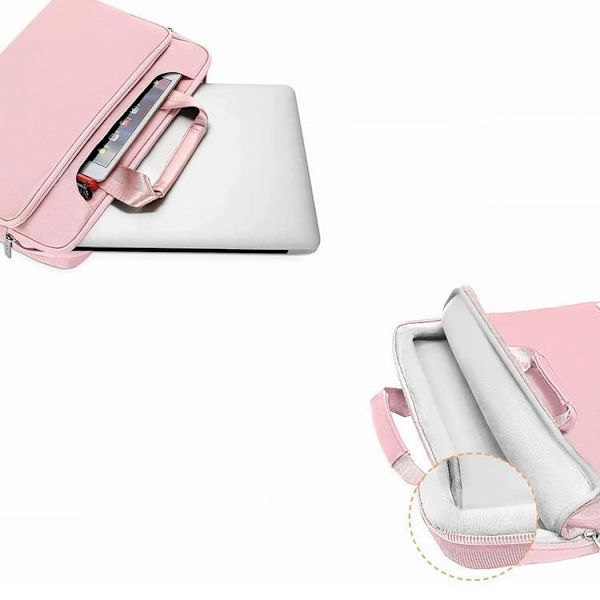 Tech-Protect Datorfodral 15-16" Pocket - Rosa Rosa