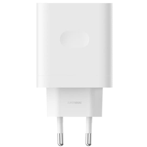 Oppo Snabbladdare 45W Original SuperVOOC VCB4JAEH - Vit Vit
