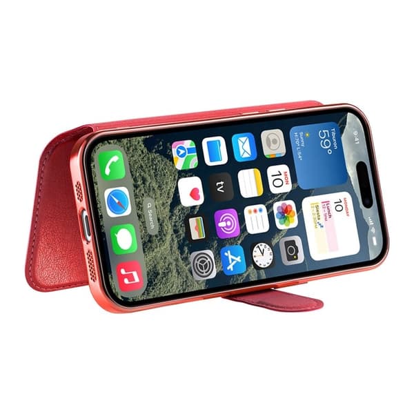 CASENEO Mobilskal till iPhone 16 Pro Max TPU Inre - Röd
