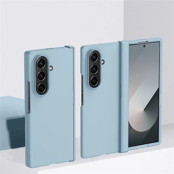Mobilskal till Galaxy Z Fold7 Hinge - Blå Vit