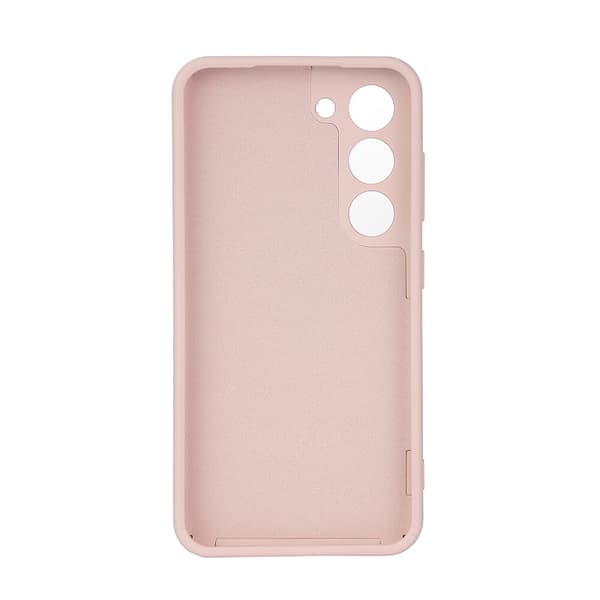 ONSALA Galaxy S23 5G Skal Silikon - Chalk Rosa Rosa