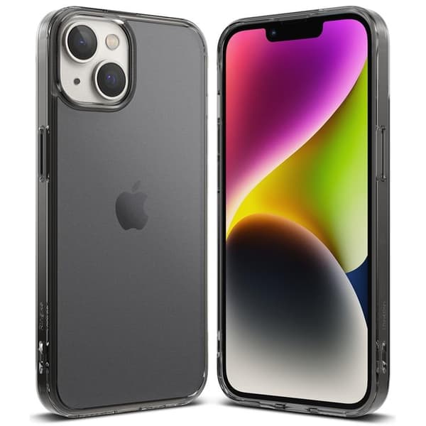 Ringke iPhone 14 Plus -kuori Fusion Matte Smoke - Musta Svart
