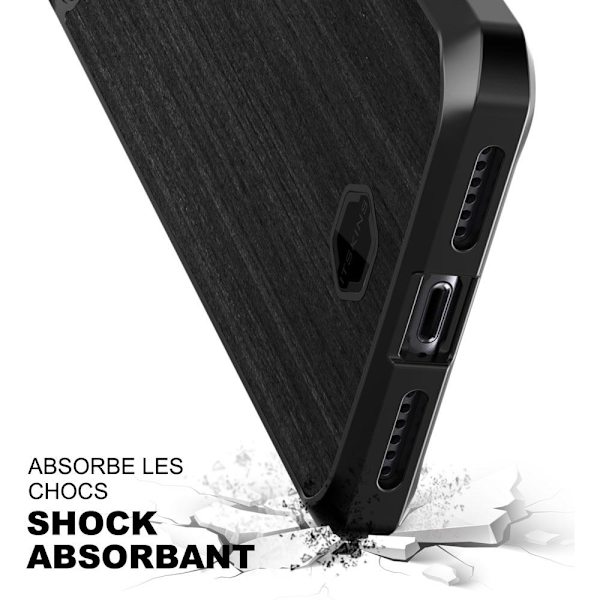Itskins Atom DLX Skal till iPhone 7 Plus - Ebony Brun