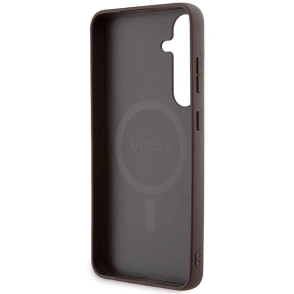 Guess Mobilskal till Galaxy S24 Plus Magsafe Collection - Brun Brun