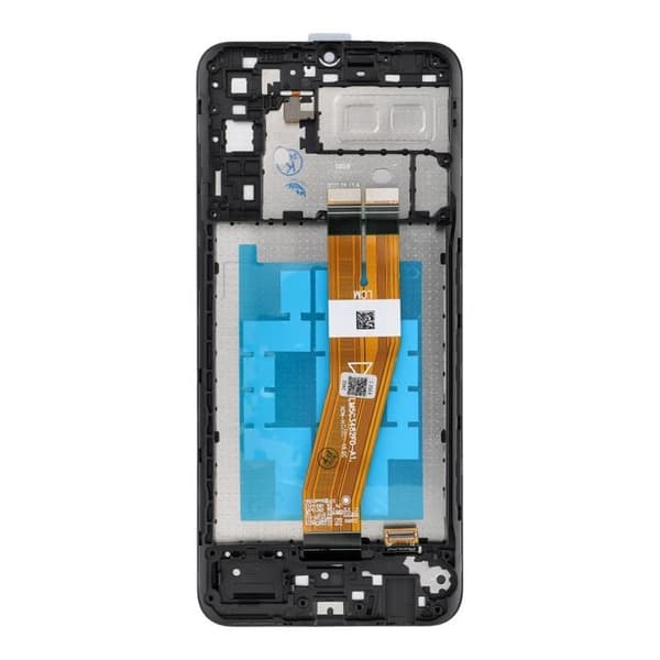 Galaxy A04E Skärm med LCD-display A042 F/M NCC OEM Black