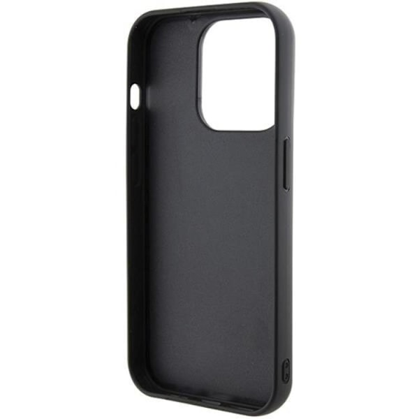 Karl Lagerfeld iPhone 15 Pro Max Mobilskal Gripstand Pins Svart