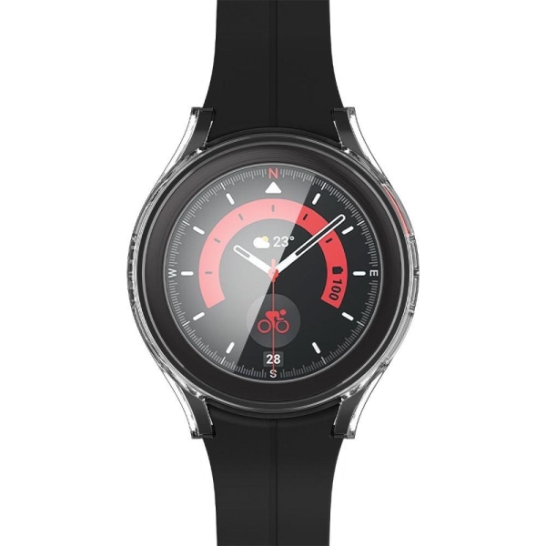 Spigen Galaxy Watch 5 Pro (45 mm) skærmbeskytter med skal og hærdet glas