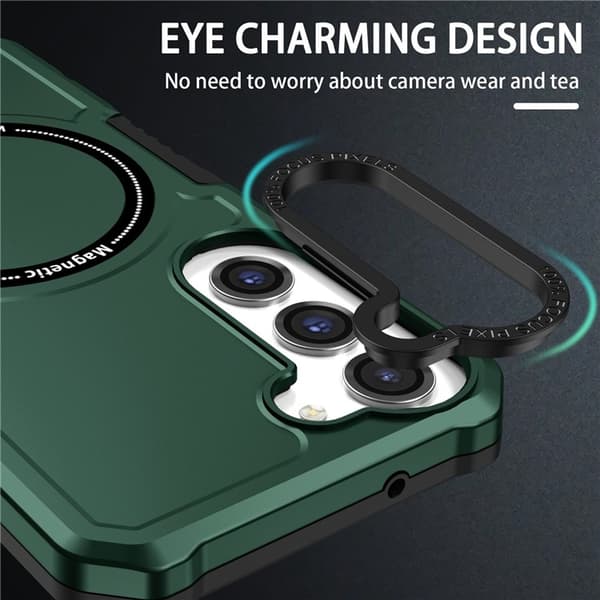 Galaxy S23 Plus Cover Magsafe Anti Drop - Grøn Grön