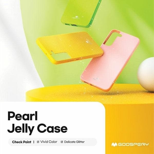 Mercury Telefontaske til iPhone 13 Pro Jelly - Lime