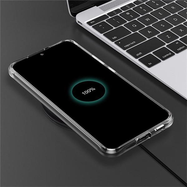 BOOM Galaxy S24 Ultra Mobilskal Magsafe Slim TPU - Clear
