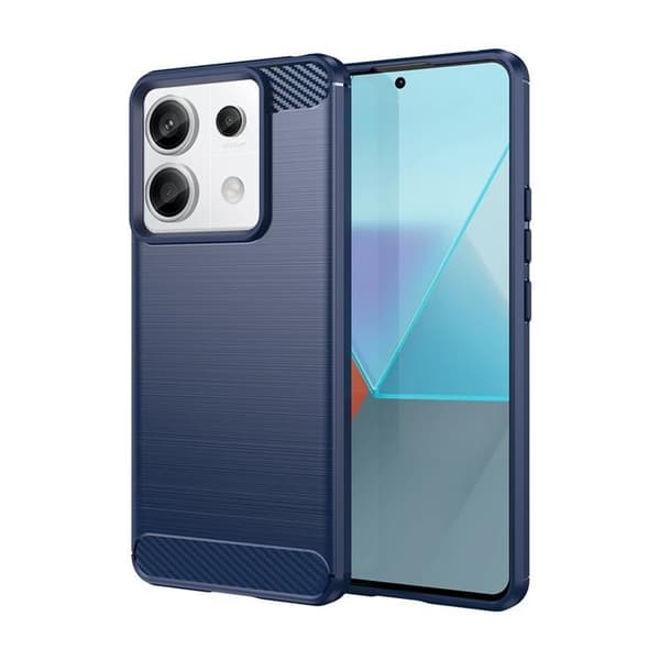 Xiaomi Redmi Note 13 Pro 5G -puhelinkotelo Carbon - Sininen Blå