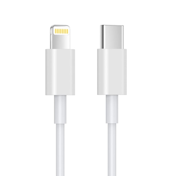 Lightning USB-C Kabel 1M - Hvid