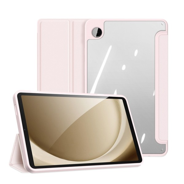 Dux Ducis Galaxy Tab A9 -kotelo Toby Flip Stand - vaaleanpunainen