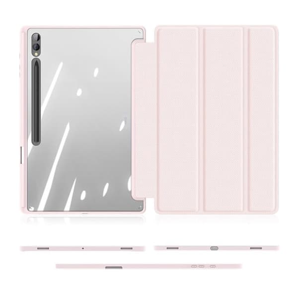 Dux Ducis Galaxy Tab S9 Ultra -kotelo Toby - Pinkki Rosa