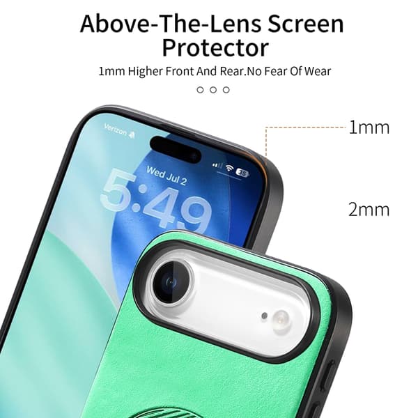 Mobilskal till iPhone Air MagSafe Skin-touch - Grön Grön