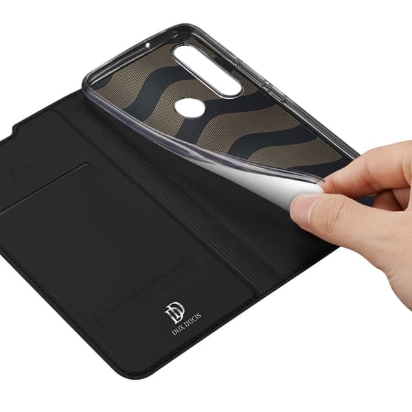 Dux Ducis Skin Series Pungetui Huawei P40 Lite E - Sort Black