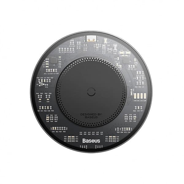 Baseus Induktionsladdare Med USB-C Kabel - Svart Black
