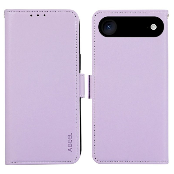 ABEEL iPhone Air Plånboksfodral Konstläder med RFID-Skydd - Lila